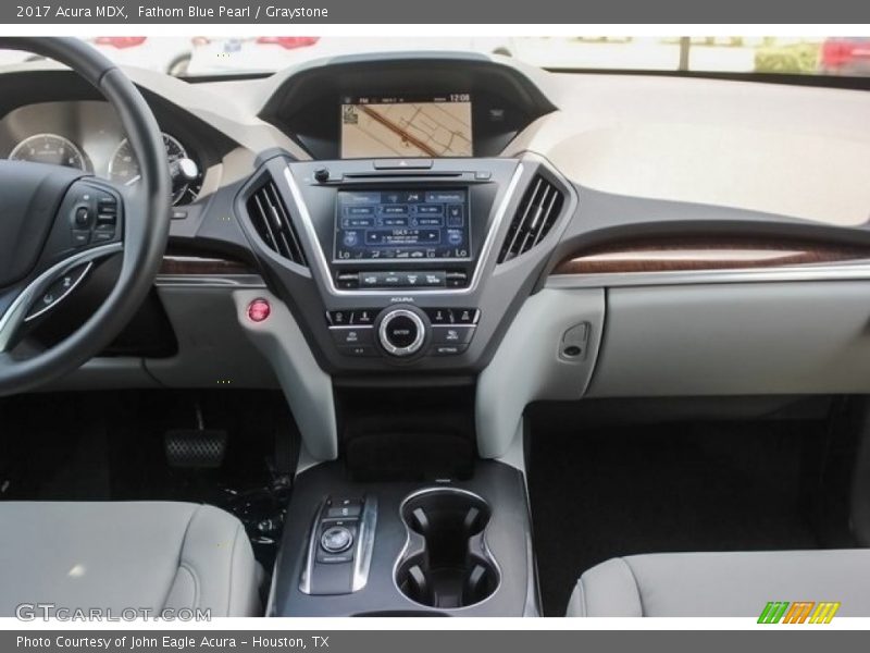Fathom Blue Pearl / Graystone 2017 Acura MDX