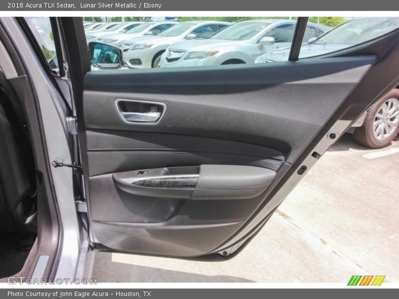 Lunar Silver Metallic / Ebony 2018 Acura TLX Sedan