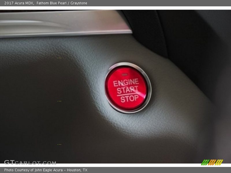 Fathom Blue Pearl / Graystone 2017 Acura MDX