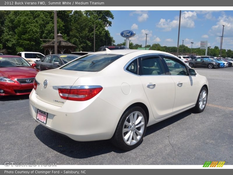 Summit White / Medium Titanium 2012 Buick Verano FWD