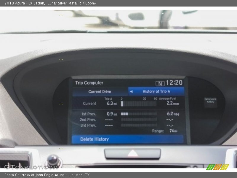 Lunar Silver Metallic / Ebony 2018 Acura TLX Sedan