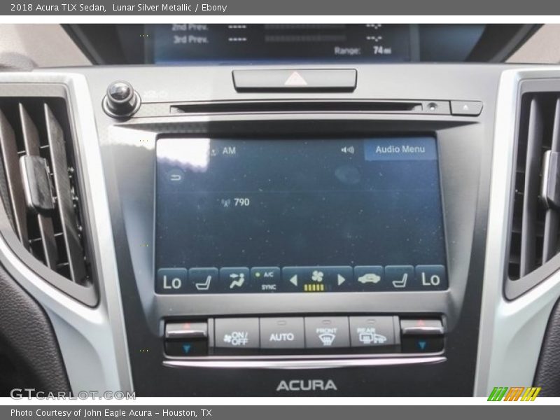 Lunar Silver Metallic / Ebony 2018 Acura TLX Sedan
