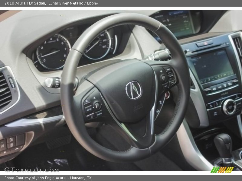 Lunar Silver Metallic / Ebony 2018 Acura TLX Sedan