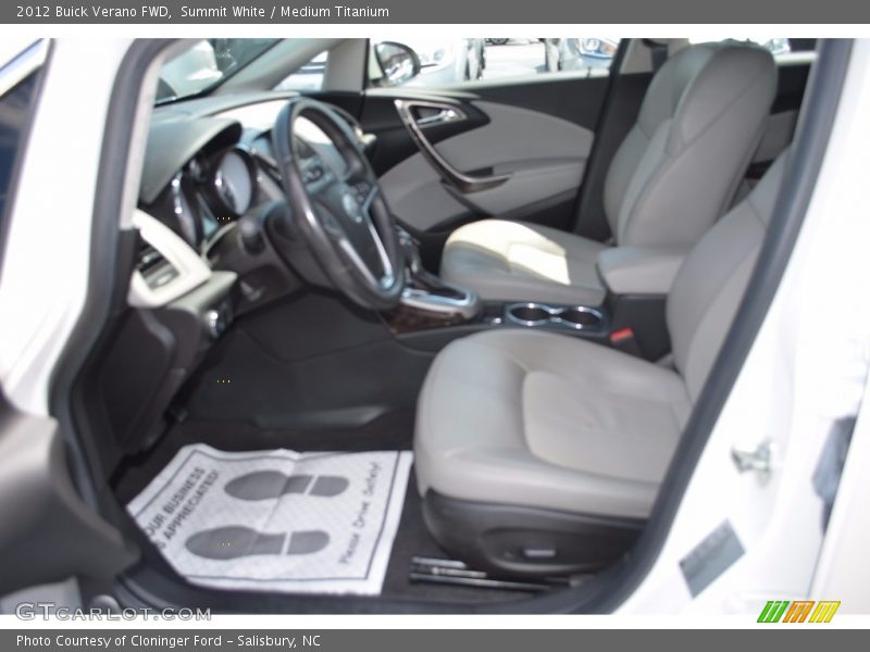Summit White / Medium Titanium 2012 Buick Verano FWD