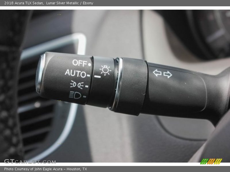 Lunar Silver Metallic / Ebony 2018 Acura TLX Sedan