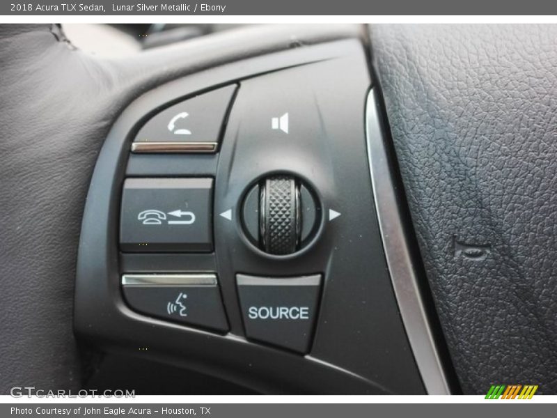 Lunar Silver Metallic / Ebony 2018 Acura TLX Sedan
