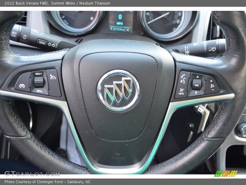 Summit White / Medium Titanium 2012 Buick Verano FWD