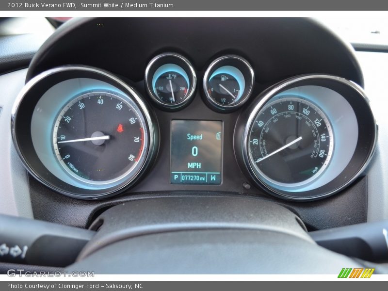 Summit White / Medium Titanium 2012 Buick Verano FWD