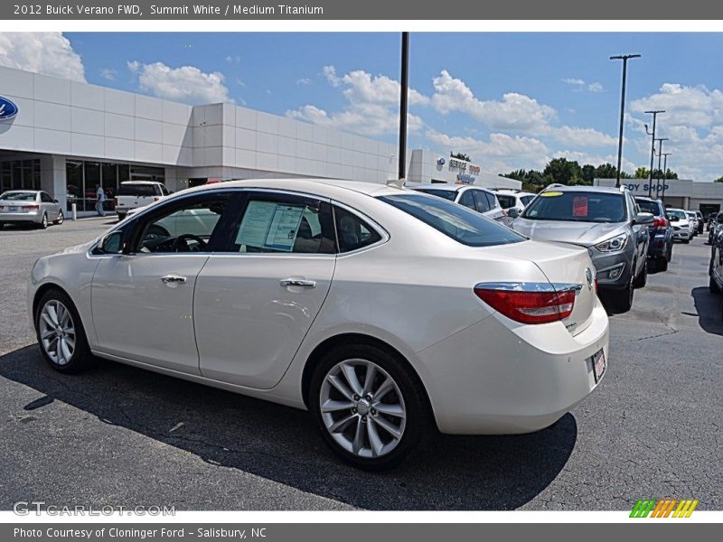 Summit White / Medium Titanium 2012 Buick Verano FWD