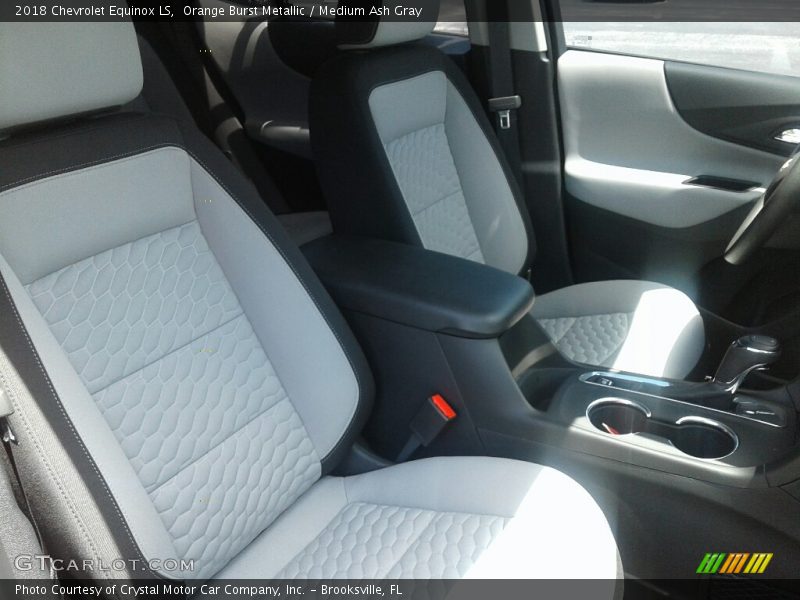 Orange Burst Metallic / Medium Ash Gray 2018 Chevrolet Equinox LS