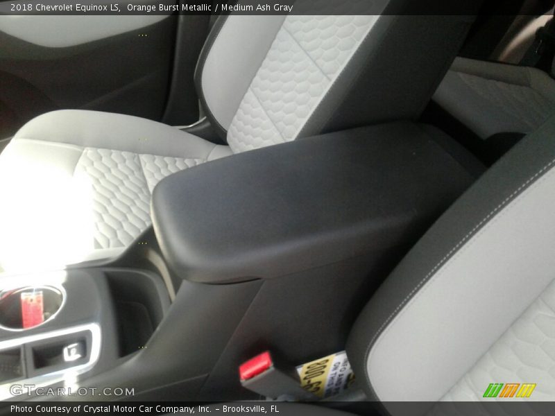Orange Burst Metallic / Medium Ash Gray 2018 Chevrolet Equinox LS