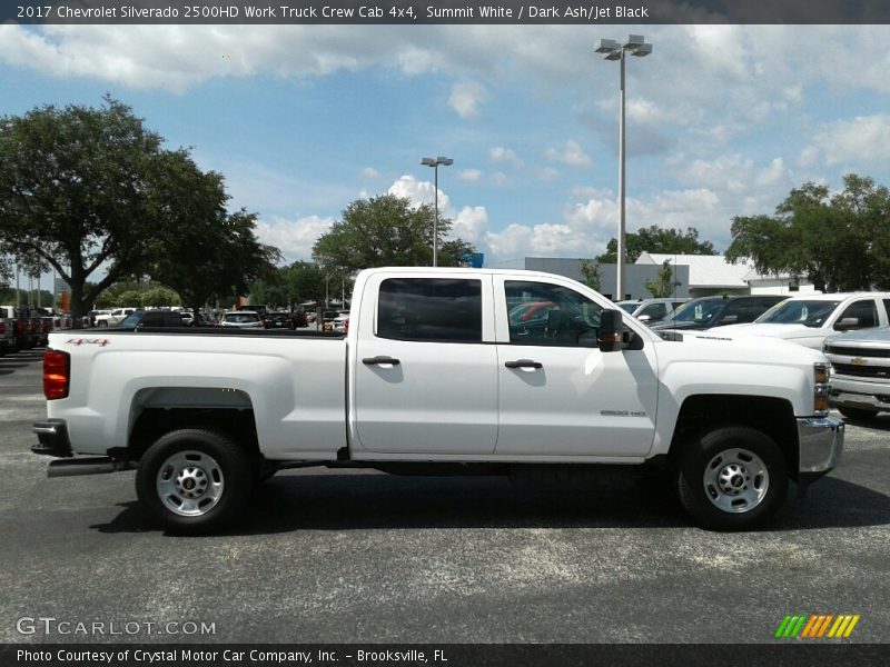 Summit White / Dark Ash/Jet Black 2017 Chevrolet Silverado 2500HD Work Truck Crew Cab 4x4