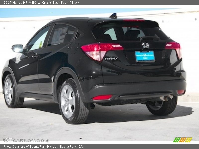 Crystal Black Pearl / Black 2017 Honda HR-V EX-L