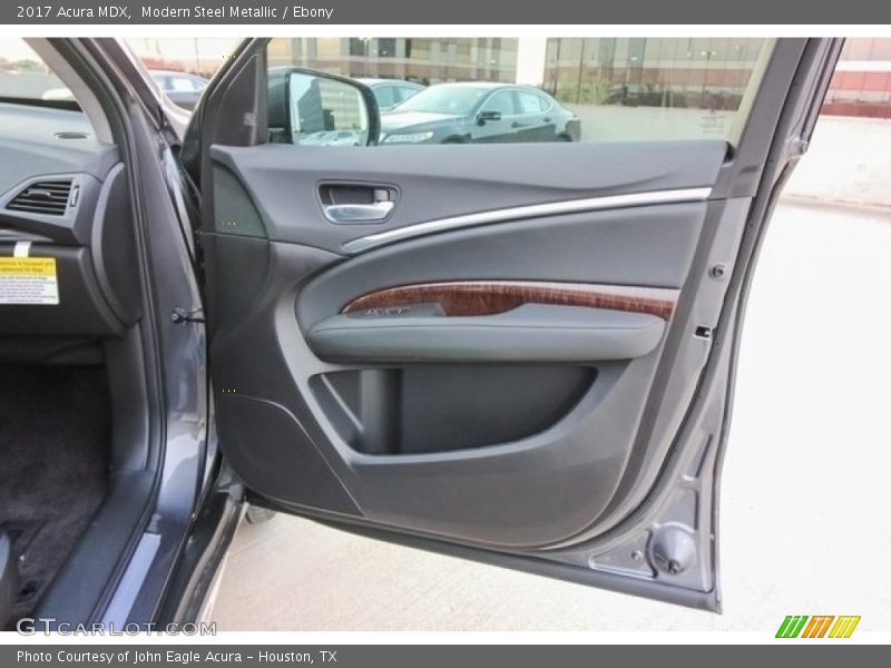 Modern Steel Metallic / Ebony 2017 Acura MDX