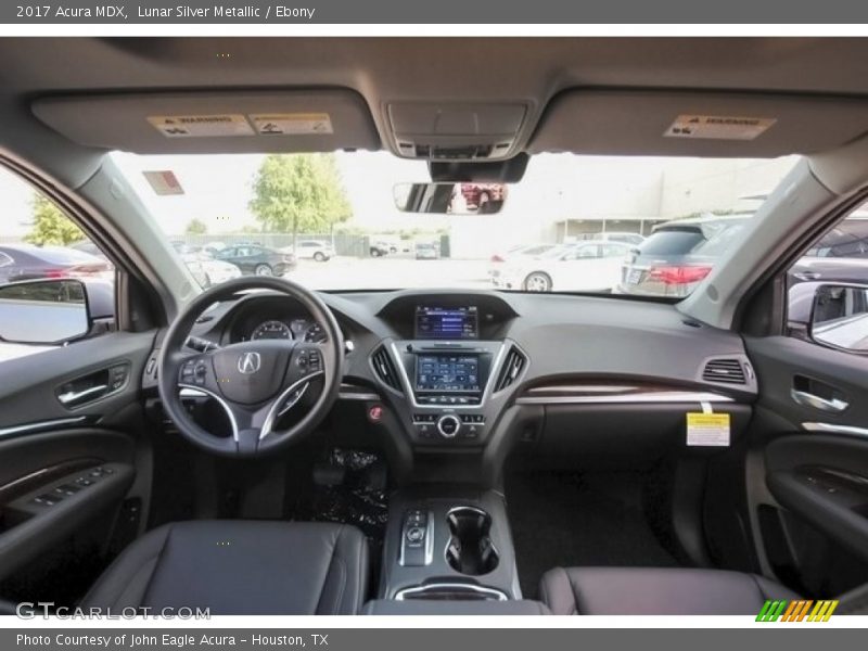 Lunar Silver Metallic / Ebony 2017 Acura MDX