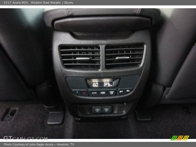 Modern Steel Metallic / Ebony 2017 Acura MDX