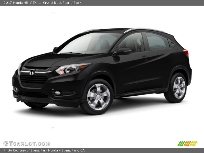 Crystal Black Pearl / Black 2017 Honda HR-V EX-L