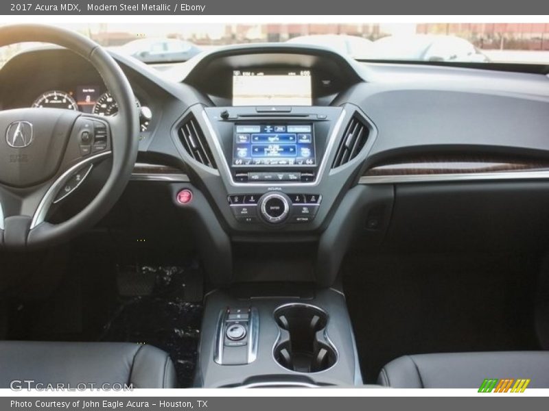 Modern Steel Metallic / Ebony 2017 Acura MDX