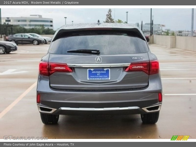 Modern Steel Metallic / Graystone 2017 Acura MDX