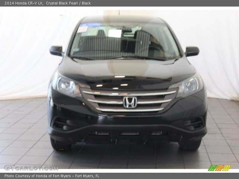 Crystal Black Pearl / Black 2014 Honda CR-V LX