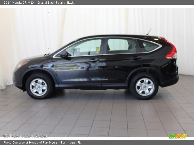 Crystal Black Pearl / Black 2014 Honda CR-V LX