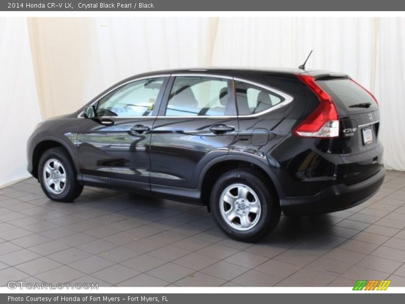 Crystal Black Pearl / Black 2014 Honda CR-V LX