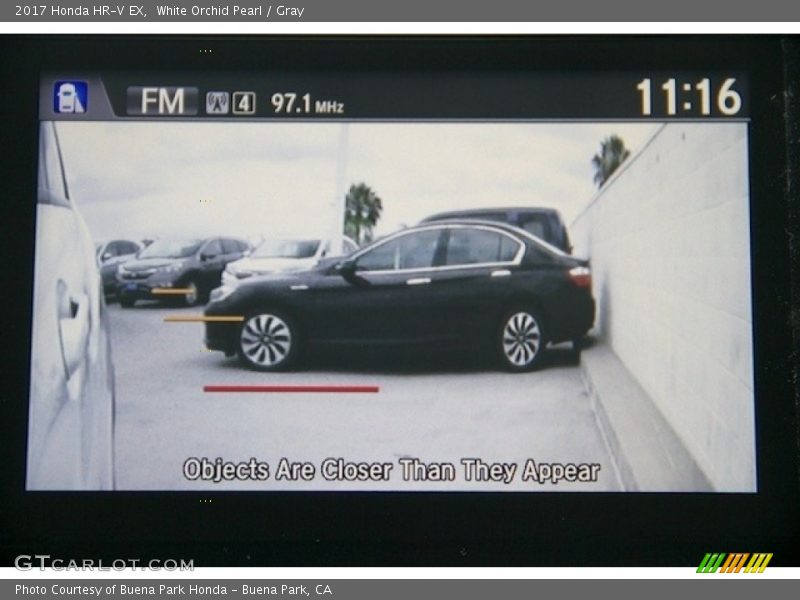 White Orchid Pearl / Gray 2017 Honda HR-V EX