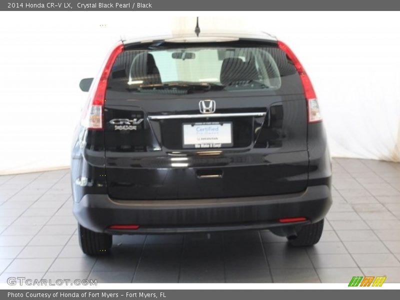 Crystal Black Pearl / Black 2014 Honda CR-V LX