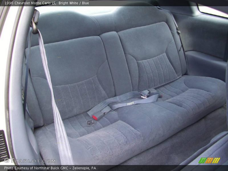 Bright White / Blue 1996 Chevrolet Monte Carlo LS