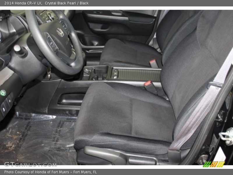 Crystal Black Pearl / Black 2014 Honda CR-V LX