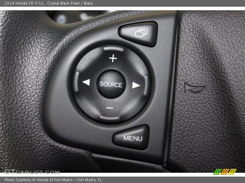 Crystal Black Pearl / Black 2014 Honda CR-V LX