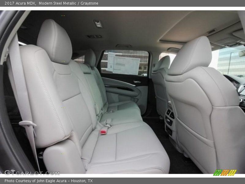 Rear Seat of 2017 MDX 
