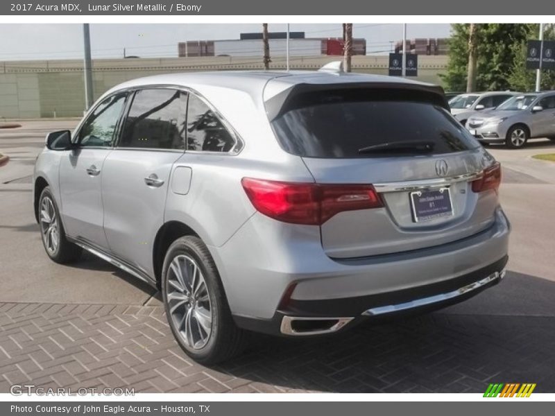 Lunar Silver Metallic / Ebony 2017 Acura MDX