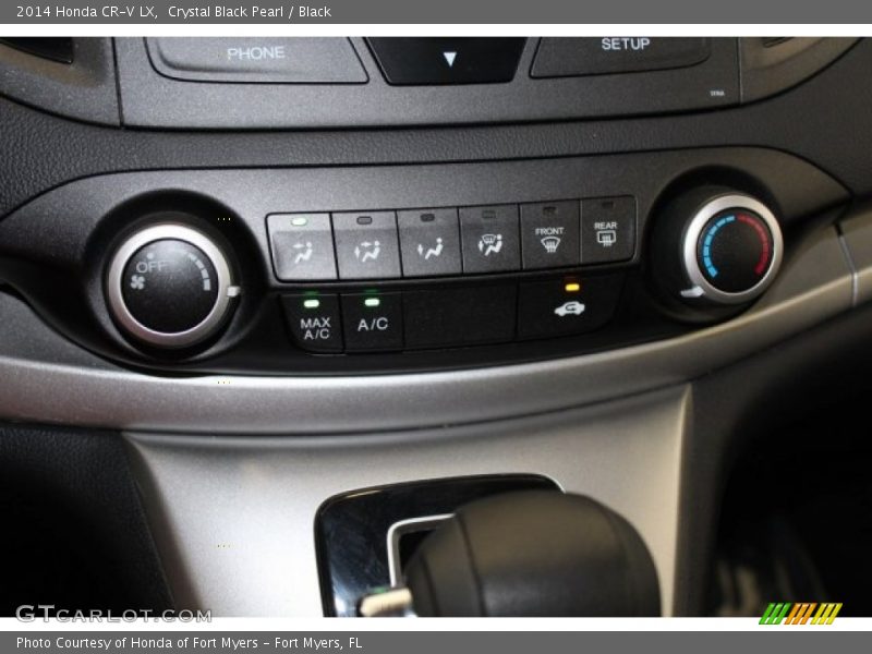 Crystal Black Pearl / Black 2014 Honda CR-V LX