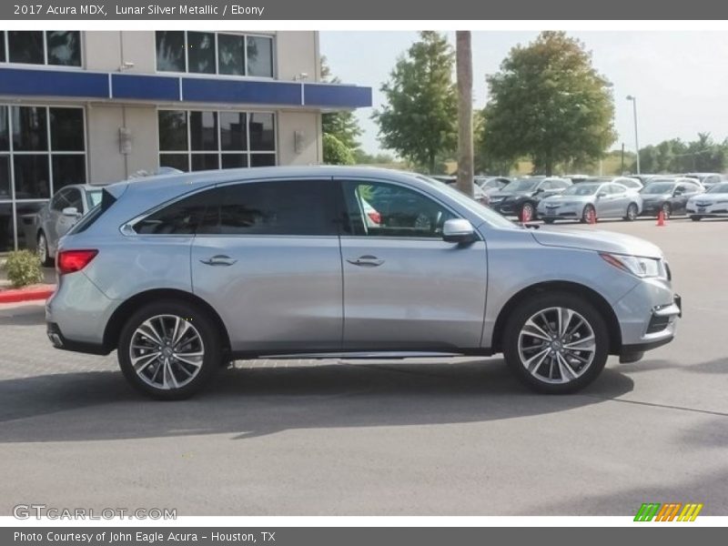 Lunar Silver Metallic / Ebony 2017 Acura MDX