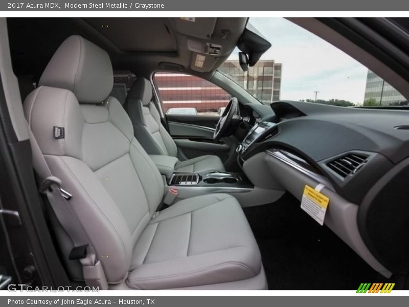 Front Seat of 2017 MDX 