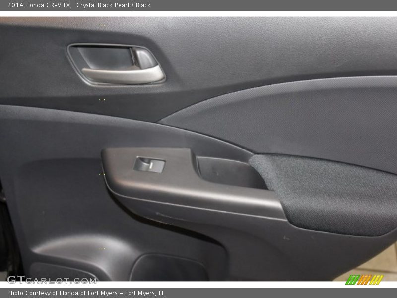 Crystal Black Pearl / Black 2014 Honda CR-V LX