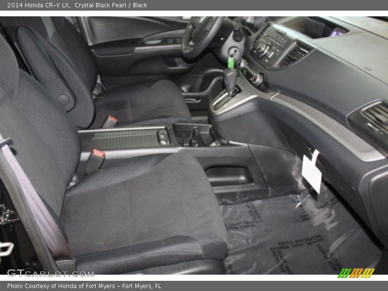 Crystal Black Pearl / Black 2014 Honda CR-V LX