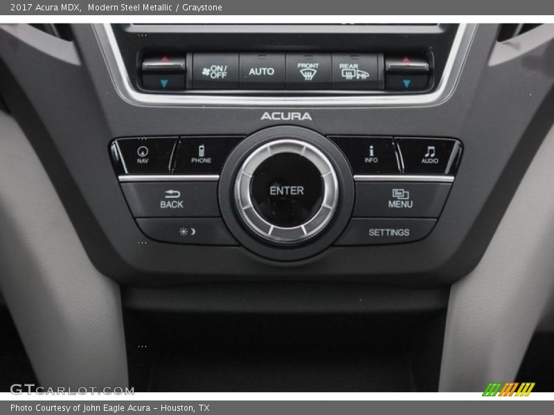 Controls of 2017 MDX 