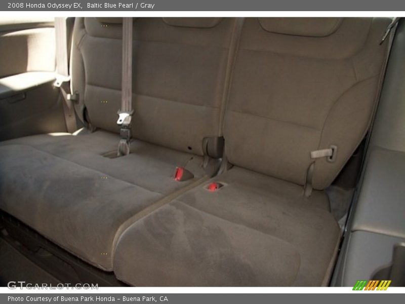 Baltic Blue Pearl / Gray 2008 Honda Odyssey EX