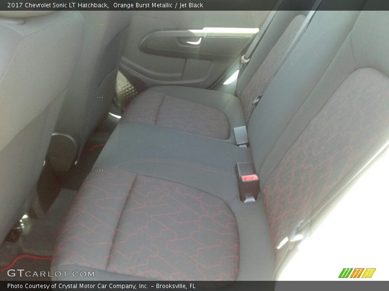 Orange Burst Metallic / Jet Black 2017 Chevrolet Sonic LT Hatchback