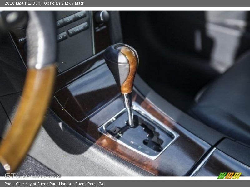 Obsidian Black / Black 2010 Lexus ES 350