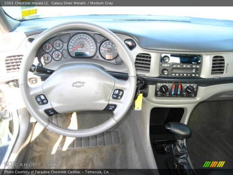 Galaxy Silver Metallic / Medium Gray 2003 Chevrolet Impala LS