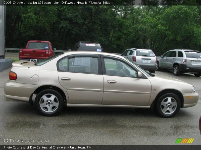 Light Driftwood Metallic / Neutral Beige 2003 Chevrolet Malibu LS Sedan