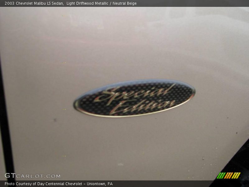 Light Driftwood Metallic / Neutral Beige 2003 Chevrolet Malibu LS Sedan