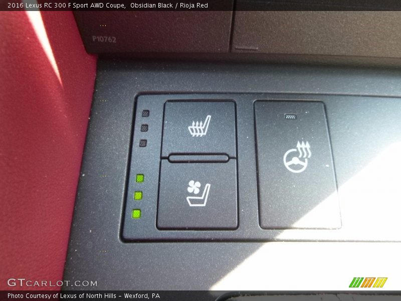 Obsidian Black / Rioja Red 2016 Lexus RC 300 F Sport AWD Coupe