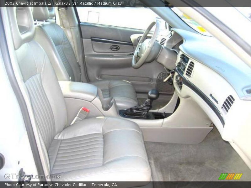 Galaxy Silver Metallic / Medium Gray 2003 Chevrolet Impala LS