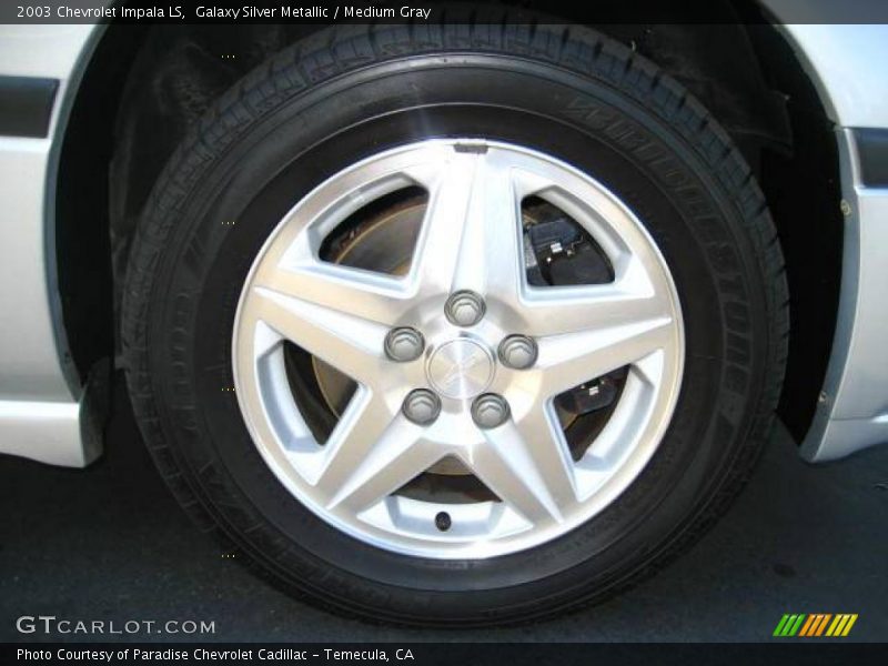 Galaxy Silver Metallic / Medium Gray 2003 Chevrolet Impala LS