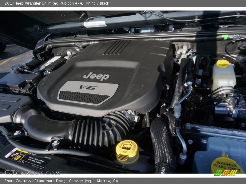 Rhino / Black 2017 Jeep Wrangler Unlimited Rubicon 4x4