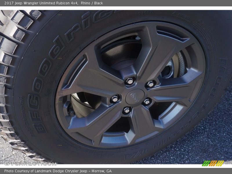 Rhino / Black 2017 Jeep Wrangler Unlimited Rubicon 4x4